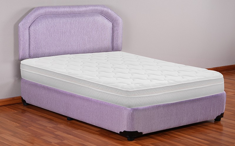 Al Saad Home Fantasy Jacquard Bed ( 200 x 200 ) - Super King Purple