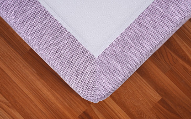 Al Saad Home Fantasy Jacquard Bed ( 160 x 200 ) - Queen Purple