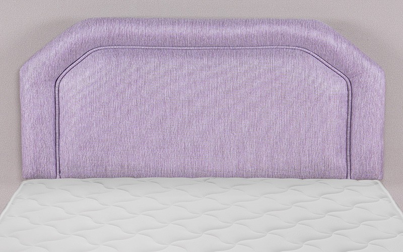Al Saad Home Fantasy Jacquard Bed ( 120 x 200 ) - Single Purple