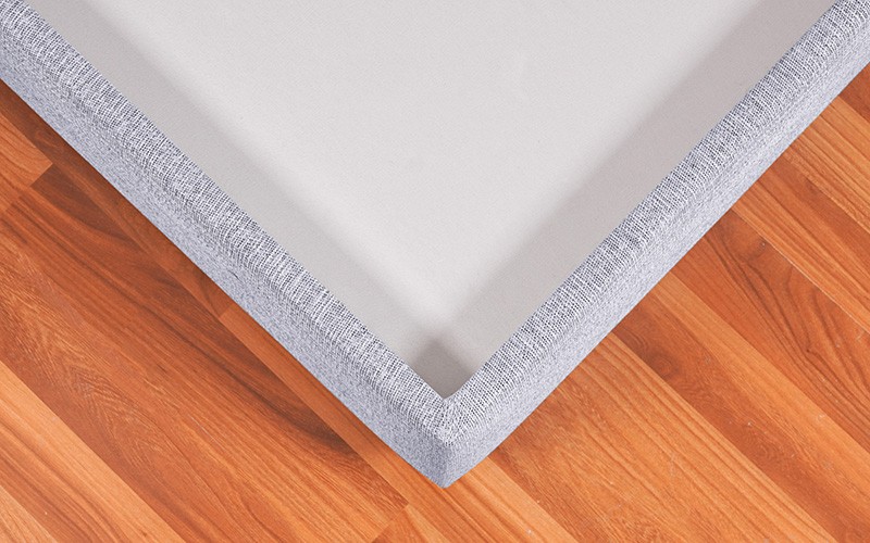 سرير سترايب جاكارد من السعد هوم ( 160 × 200 ) - كوين رمادي