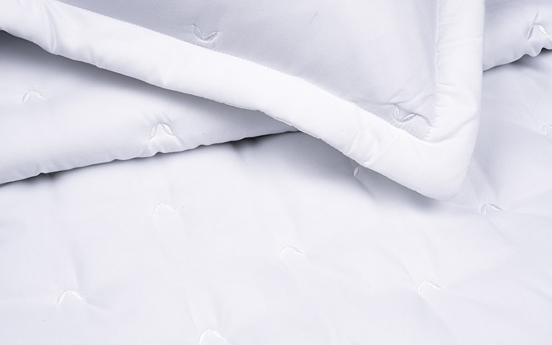 Leona Wings Comforter Bedding Set 6 PCS - Queen White