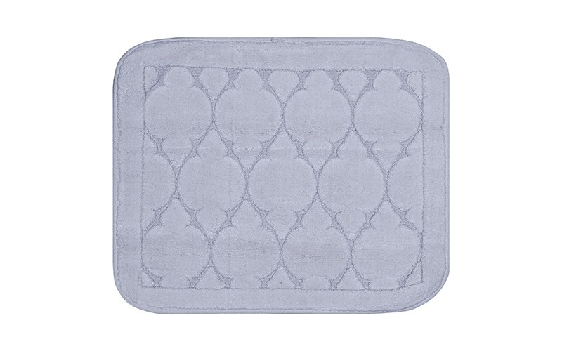 AL Saad Home Cotton Bath mat 2 PCS - Grey