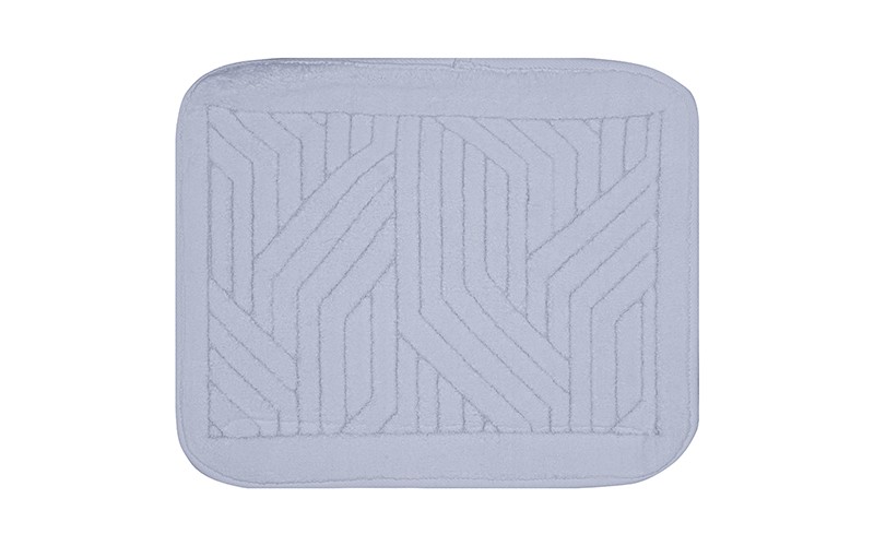 AL Saad Home Cotton Bath mat 2 PCS - Grey