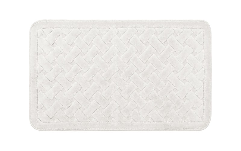 AL Saad Home Cotton Bath mat 2 PCS - Off White