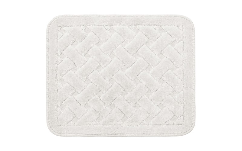 AL Saad Home Cotton Bath mat 2 PCS - Off White