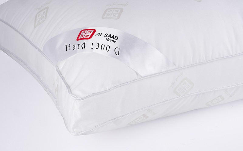 ALSaad Home Cotton Pillow 1300 GM - ( 50 X 70 ) cm - Hard