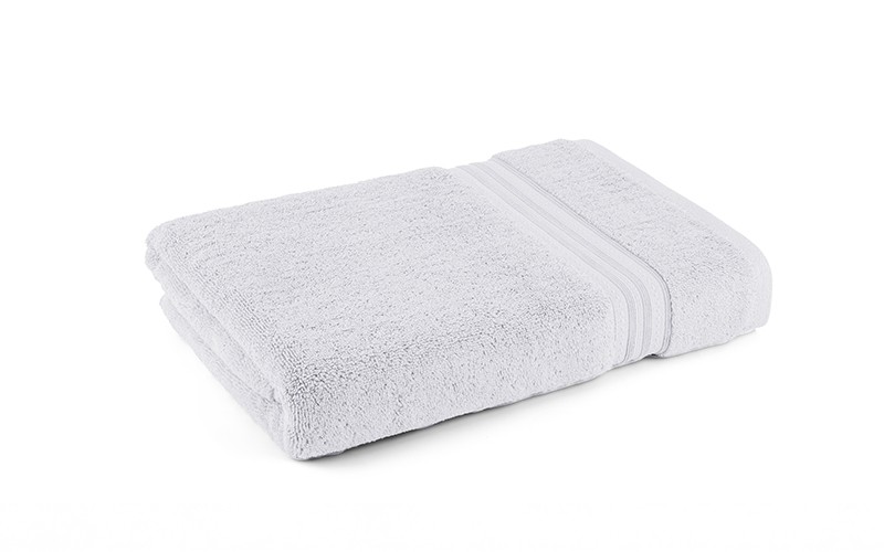 AL Saad Home Cotton Plain Towel ( 70 x 140 ) - White