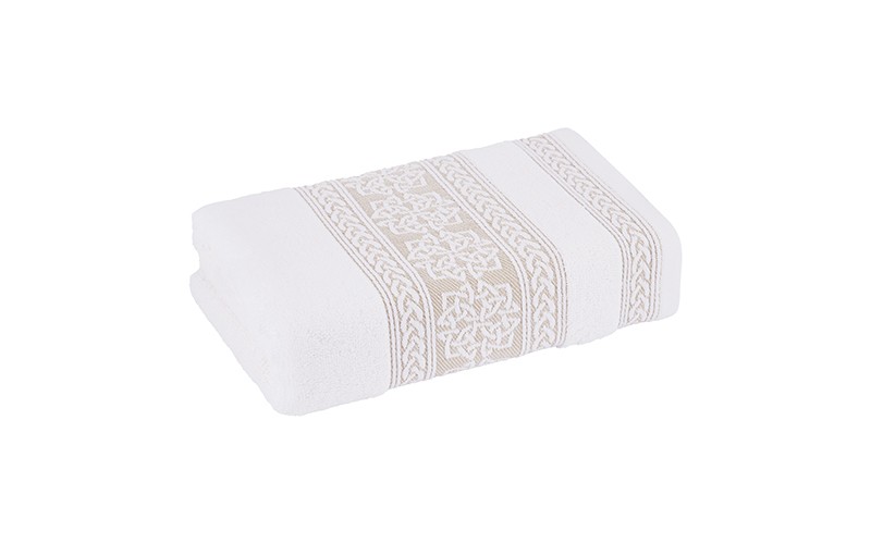 Al Saad Home Classic Cotton Towel ( 50 x 100 ) - Off White