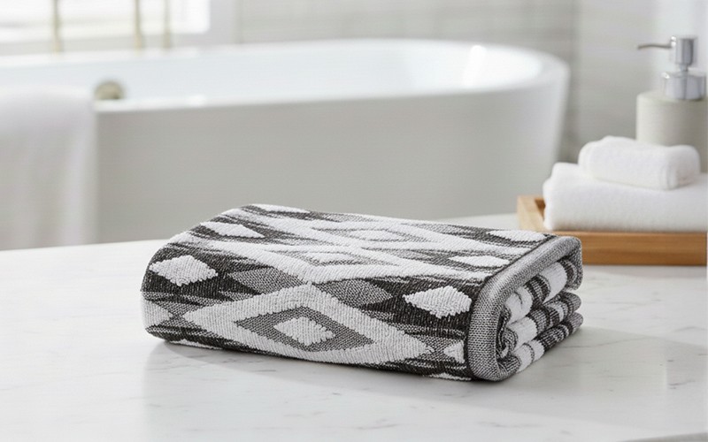 Al Saad Home Diamond Cotton Towel