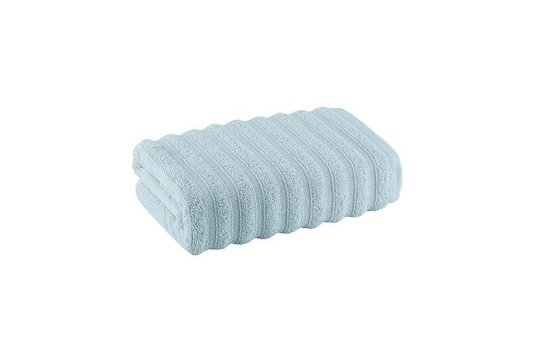 AL Saad Home Cotton Stripe Towel ( 50 x 100 ) - Blue