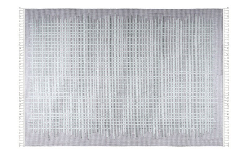 Summer Premium Carpet - ( 240 x 340 ) cm Pink & White