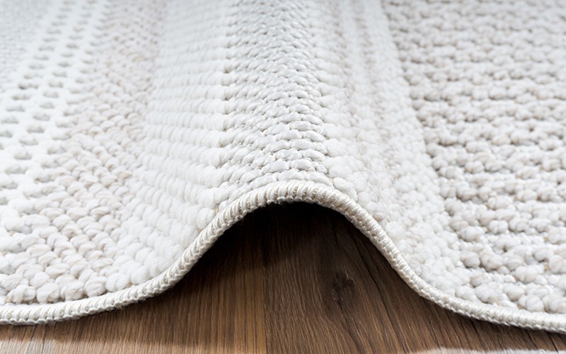 Summer Premium Carpet - ( 240 x 340 ) cm Beige & White