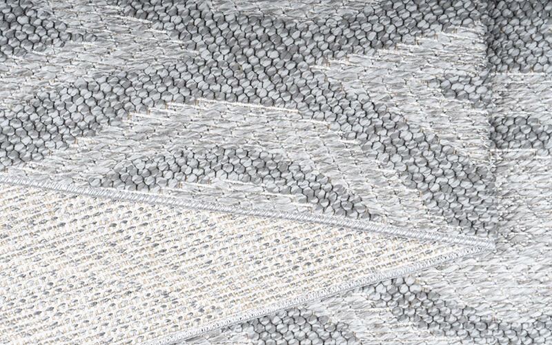 Summer Premium Carpet - ( 200 x 290 ) cm L.Grey & D.Grey