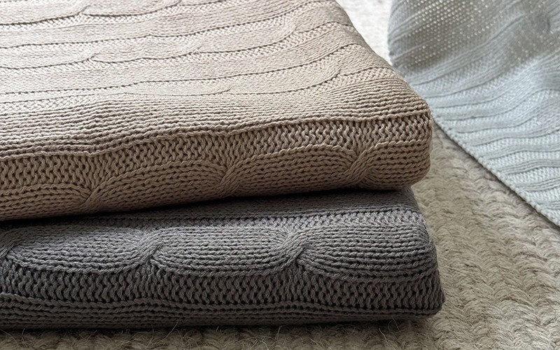 AL Saad Home Luxury Gentle Blanket - Single D.Grey