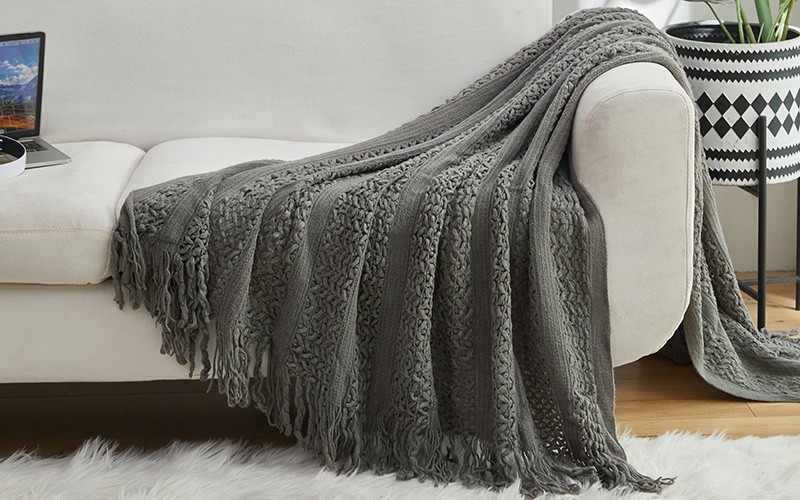 AL Saad Home Luxury Sweet Blanket - Single Grey