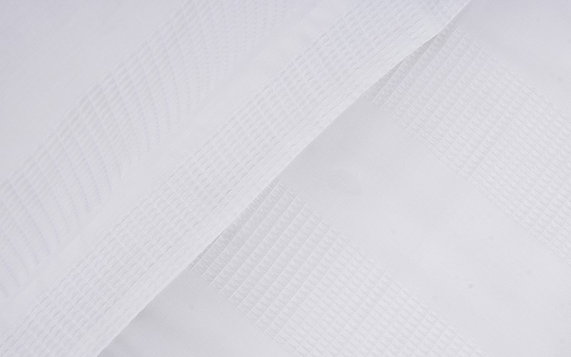 Al Saad Home Wafel Cotton Comforter Set 6 PCS - King Off White