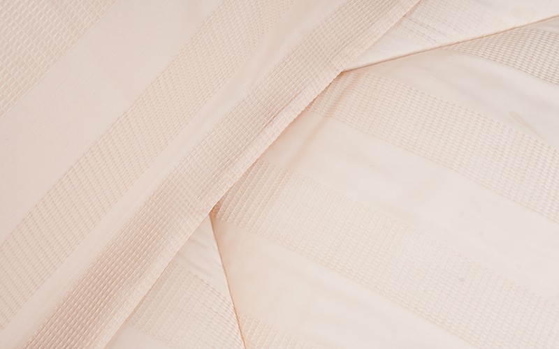 Al Saad Home Wafel Cotton Comforter Set 4 PCS - Single Beige