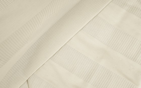 Al Saad Home Wafel Cotton Comforter Set 4 PCS - Single Sand