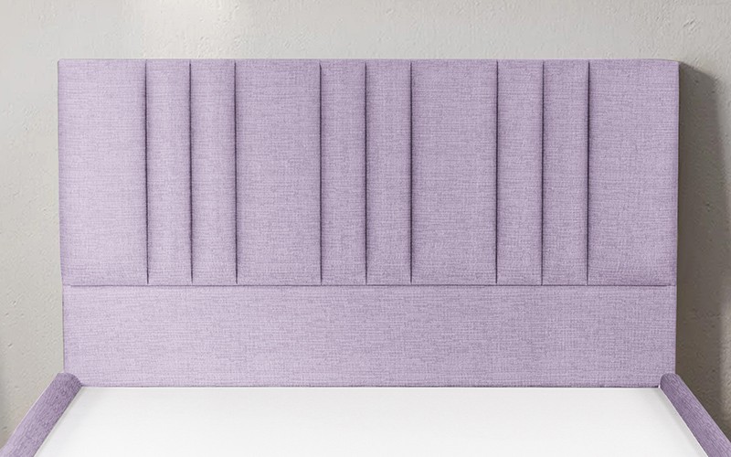 Al Saad Home Trio Jacquard Bed ( 120 x 200 ) - Single Purple