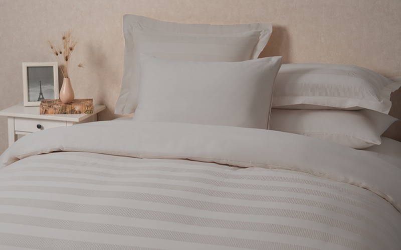 Al Saad Home Wafel Cotton Duvet Cover Without Filling 6 PCS - King L.Grey