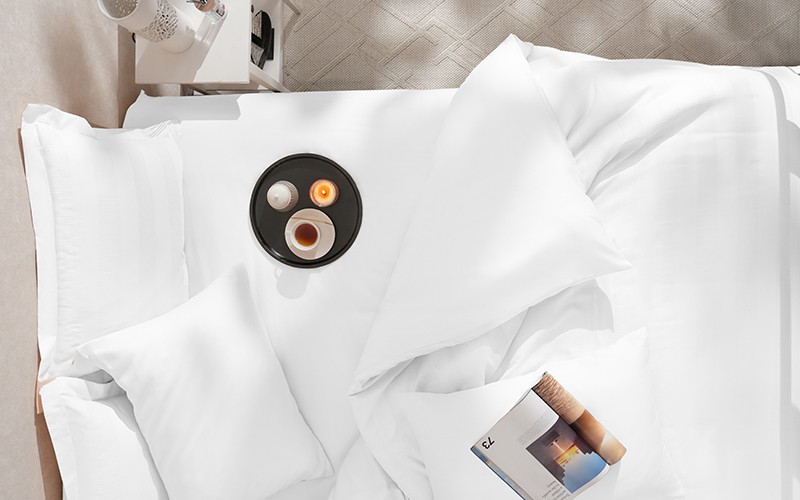 Al Saad Home Wafel Cotton Duvet Cover Without Filling 6 PCS - King White