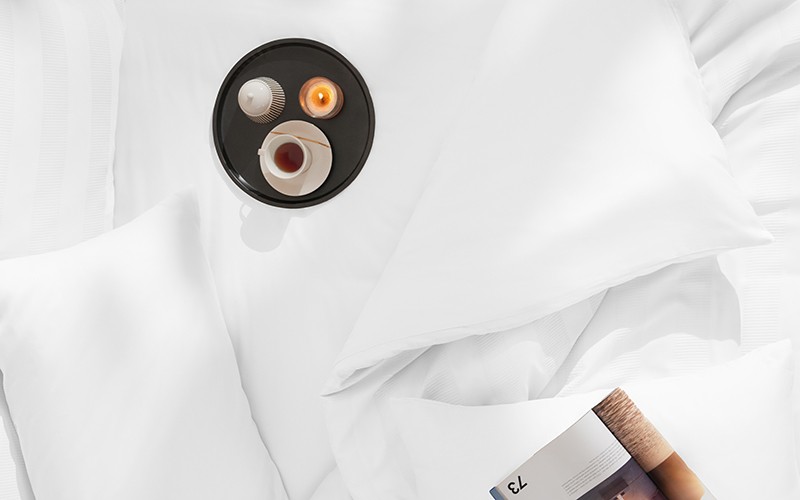 Al Saad Home Wafel Cotton Duvet Cover Without Filling 6 PCS - King White