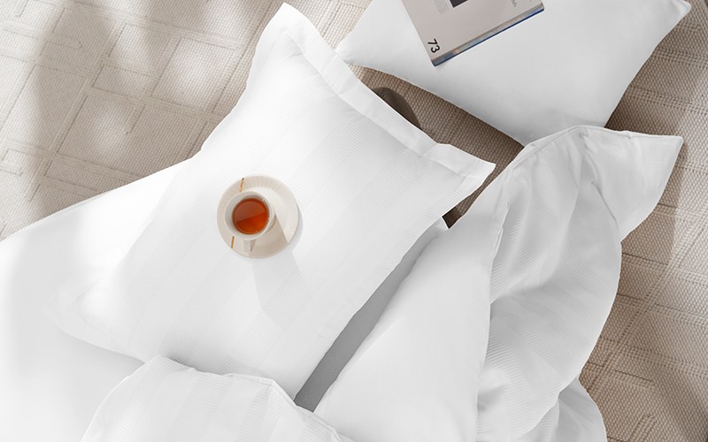 Al Saad Home Wafel Cotton Duvet Cover Without Filling 6 PCS - King White