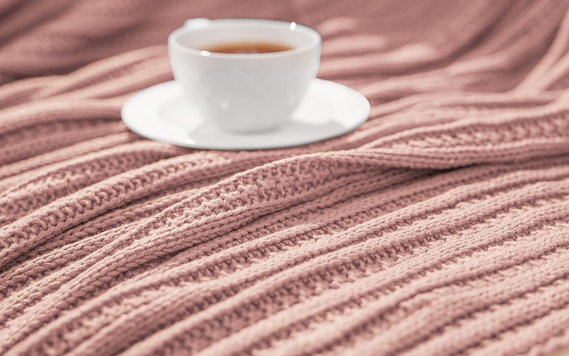 AL Saad Home Luxury Lavander Blanket - Single Pink