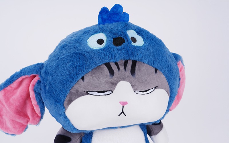 Grumpy Cat Plush Doll for Kids with a Fun Design and Soft Texture - Multi Color