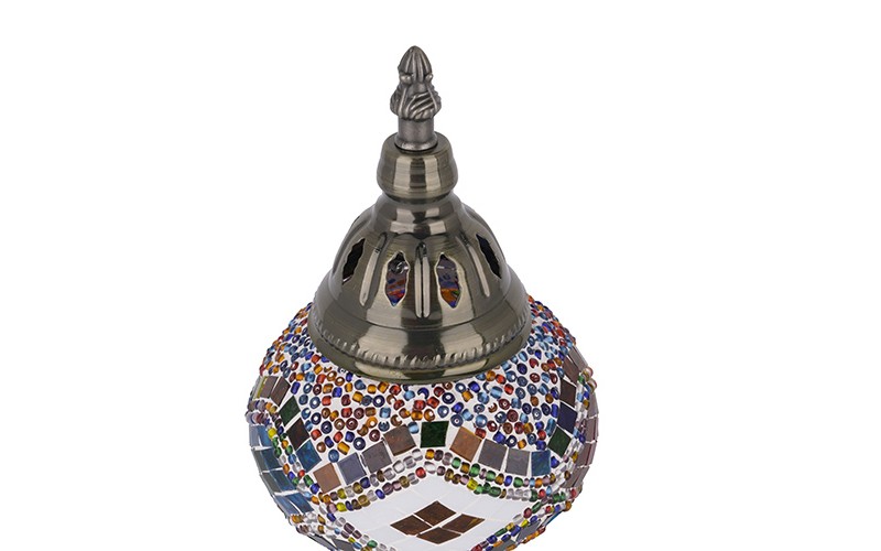 Mosaic Ramadan Lantern In Turkish Inspired Style - 1 PC