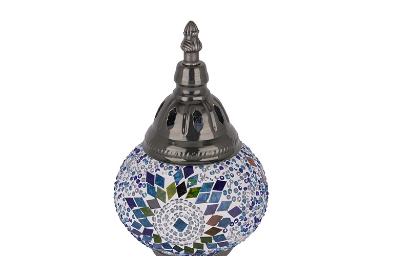 Mosaic Ramadan Lantern In Turkish Inspired Style - 1 PC