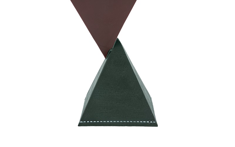 Luxurious Modern Resin Incense Burner 1 PC - Brown & Green
