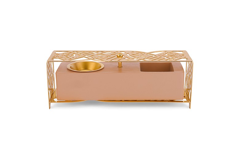 Modern Decorated Resin Incense Burner 1 PC
