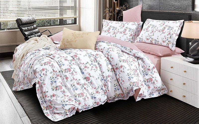 Kelly Printed Cotton Duvet cover Bedding Set Without Filling 6 PCS - King Multi Color