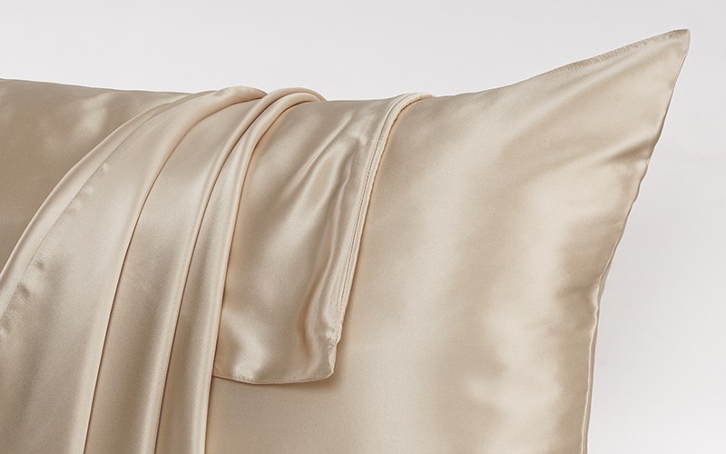 Al Saad Home Silk Pillow Case 16 Momme 1 PC - Beige
