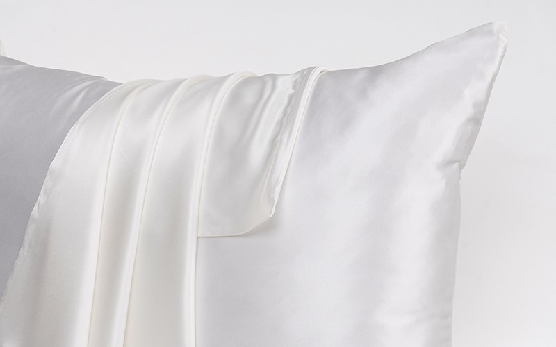Al Saad Home Silk Pillow Case 16 Momme 1 PC - White