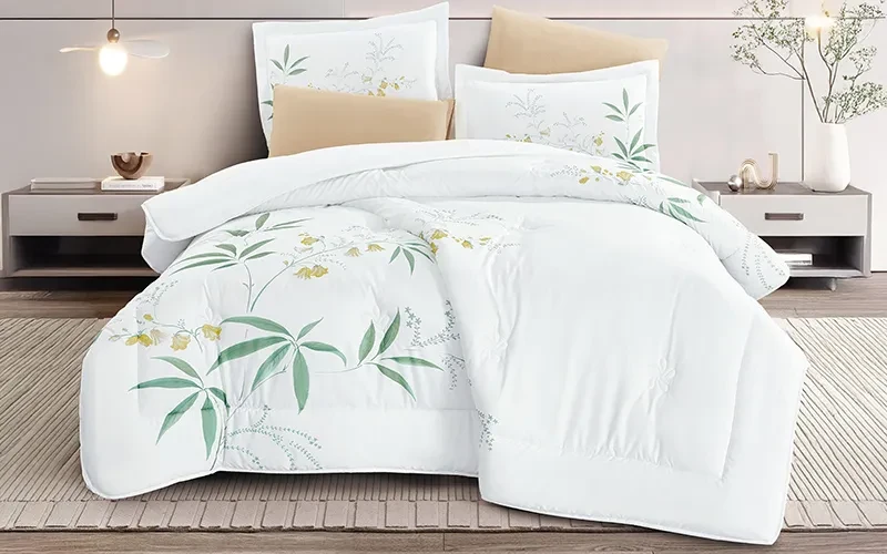 Ramad Printed Comforter Bedding Set 6 PCS - King Multi Color