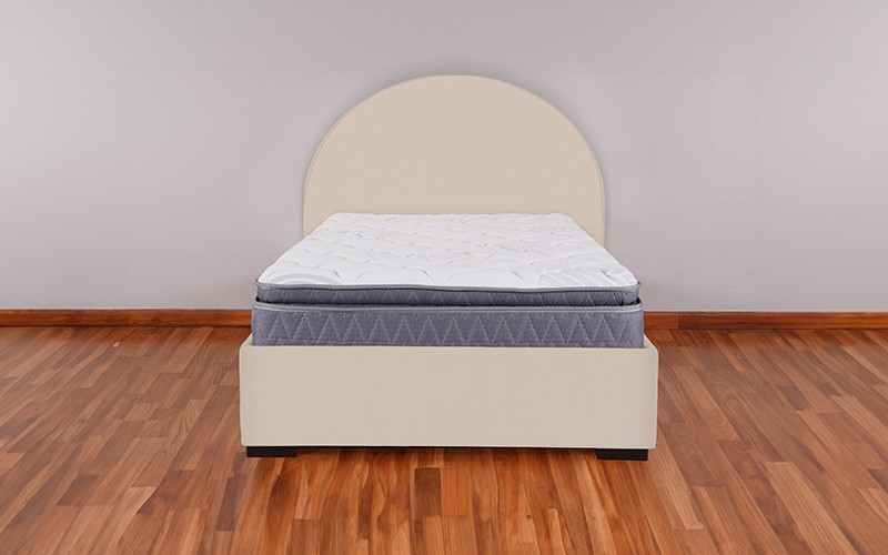 Al Saad Home Sahara Bed With Storage Drawers ( 90 x 190 ) - Single Cream