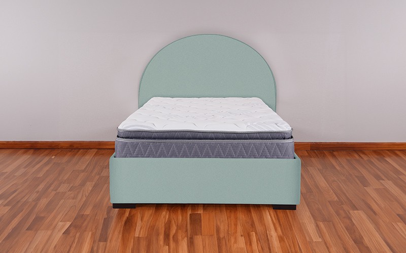 Al Saad Home Sahara Bed With Storage Drawers ( 160 x 200 ) - Queen Mint