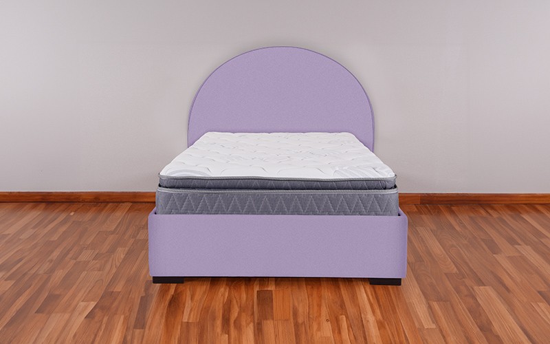 Al Saad Home Sahara Bed With Storage Drawers ( 90 x 190 ) - Single Purple