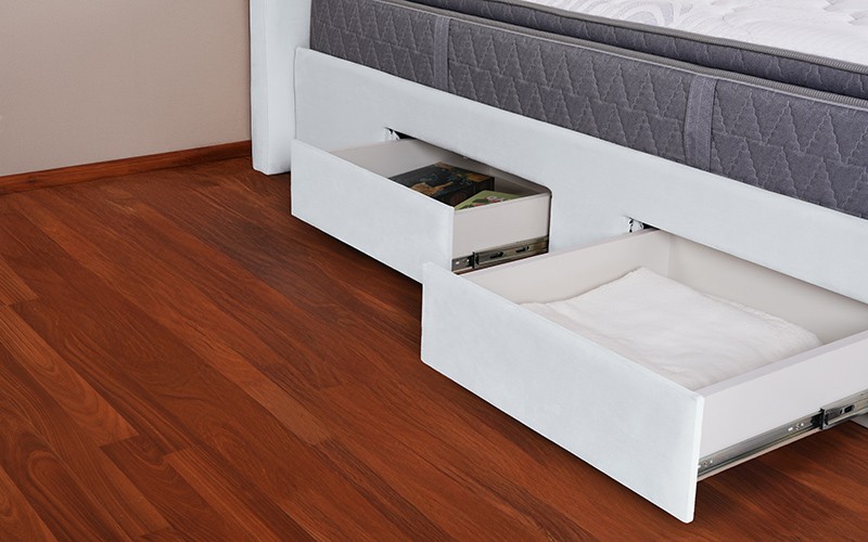 Al Saad Home Sahara Bed With Storage Drawers