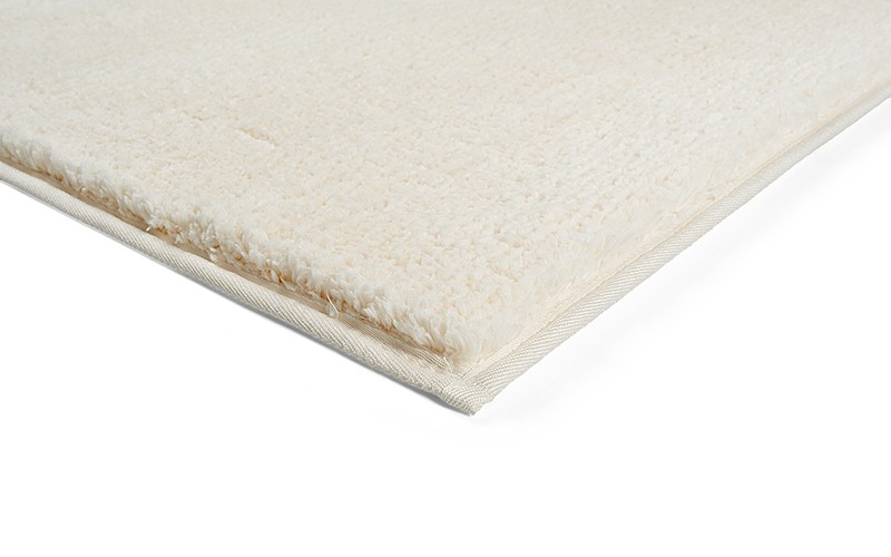 AL Saad Home Microfiber solid Bath mat - Cream