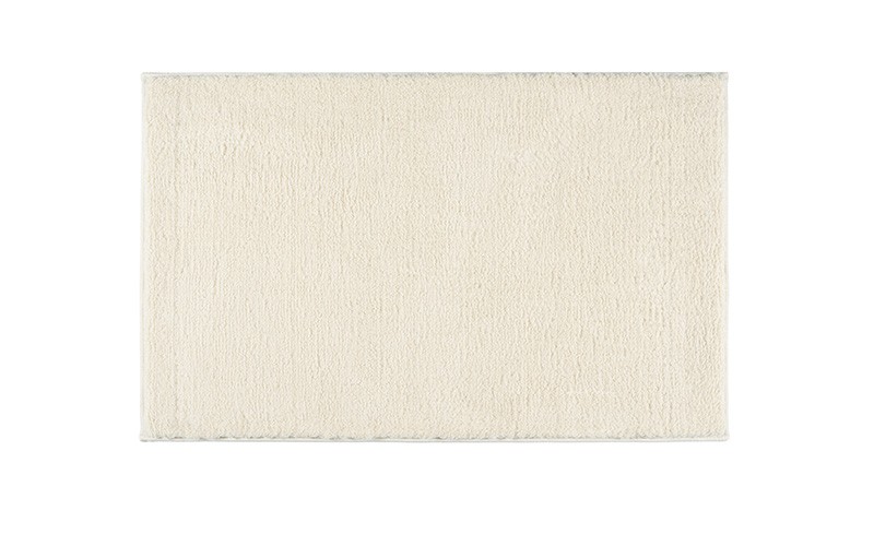 AL Saad Home Microfiber solid Bath mat - Cream