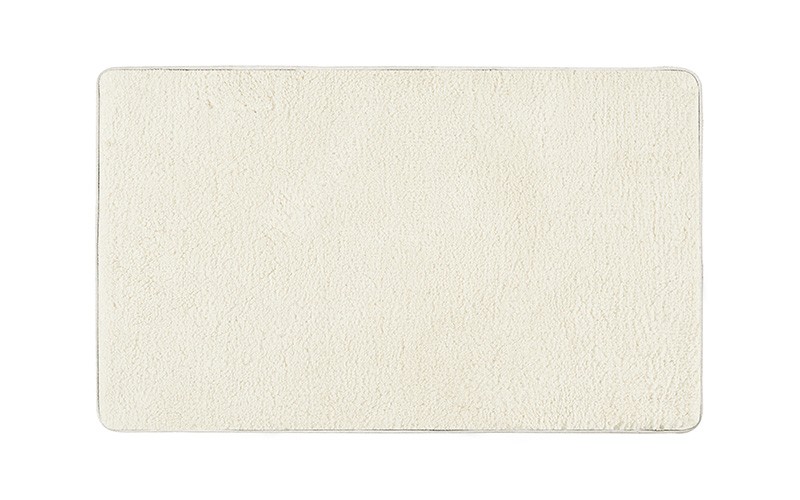 AL Saad Home Sheep skin Bath mat - Cream