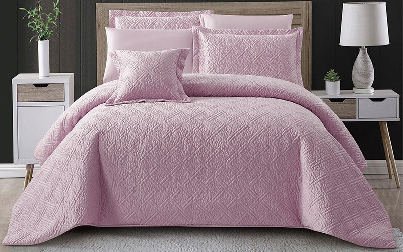 Sily Cotton Duvet Cover Bedding Set With Filling 8 PCS - King Pudra