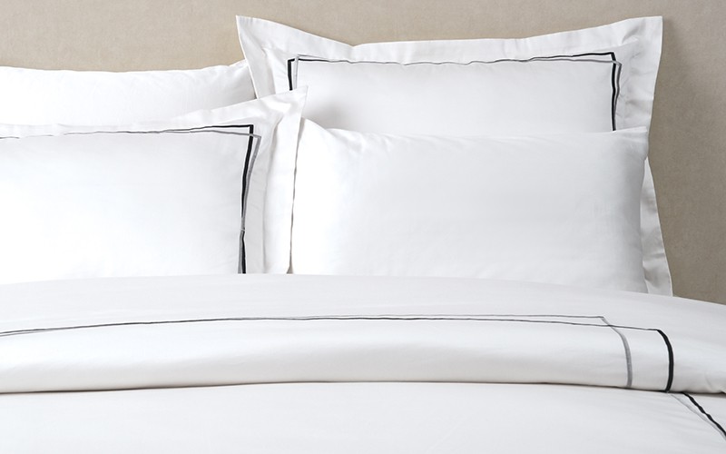 Alto Cotton Embroidered Duvet Cover Set Without Filling ( 300 TC ) 6 PCS - King White 
