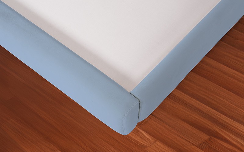 Al Saad Home Solva Bed ( 200 x 200 ) - Super King Blue