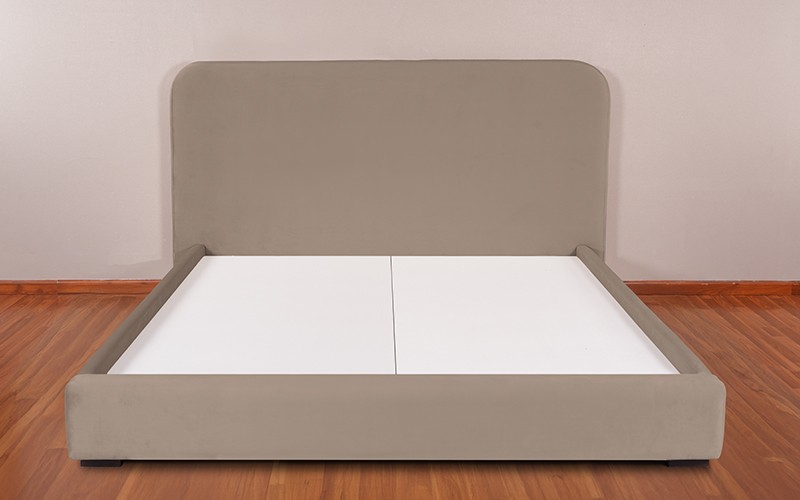Al Saad Home Solva Bed ( 150 x 200 ) - Queen D.Beige
