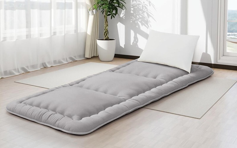 Al Saad Home Foldable Futon Mattress ( 90 x 190 ) - Grey