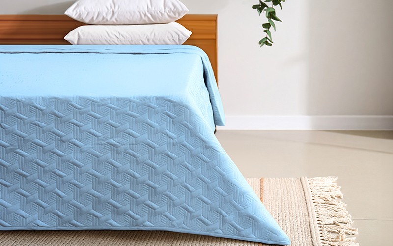 Classic Light Bedspread 1 PC - Single Turquoise 